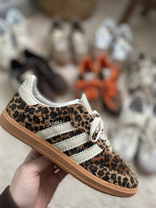 Adidas Samba Leopar Desenli – Özel Seri