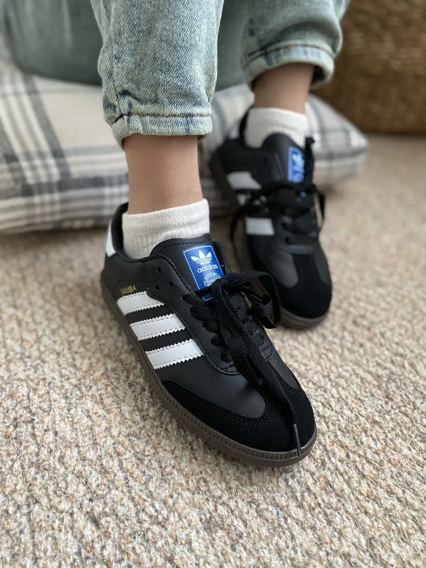 Adidas Samba Siyah – Beyaz Şeritli
