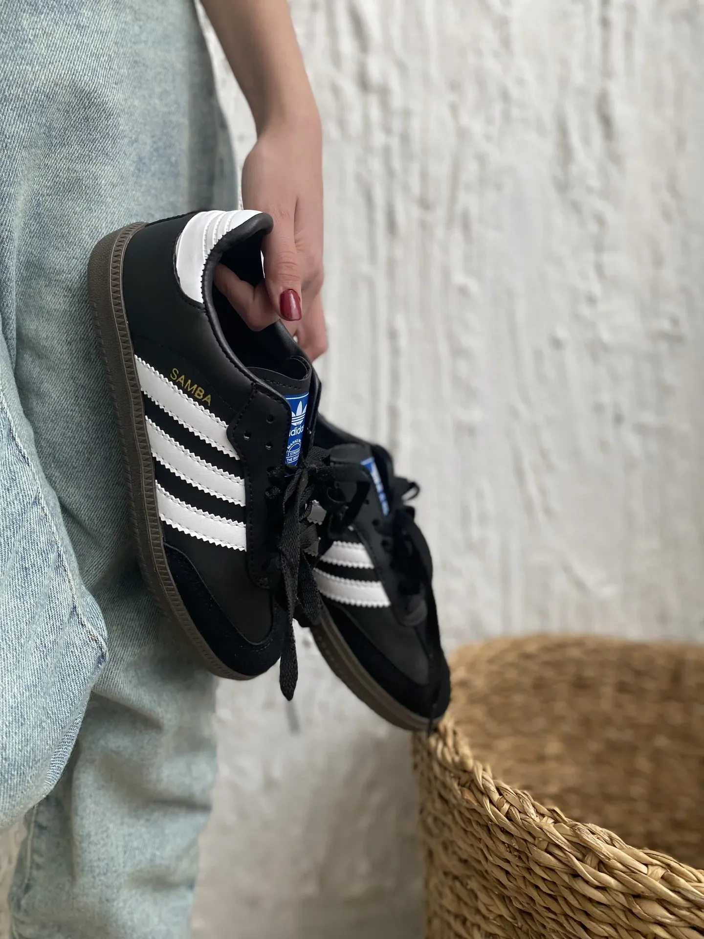 Adidas Samba Siyah – Beyaz Şeritli
