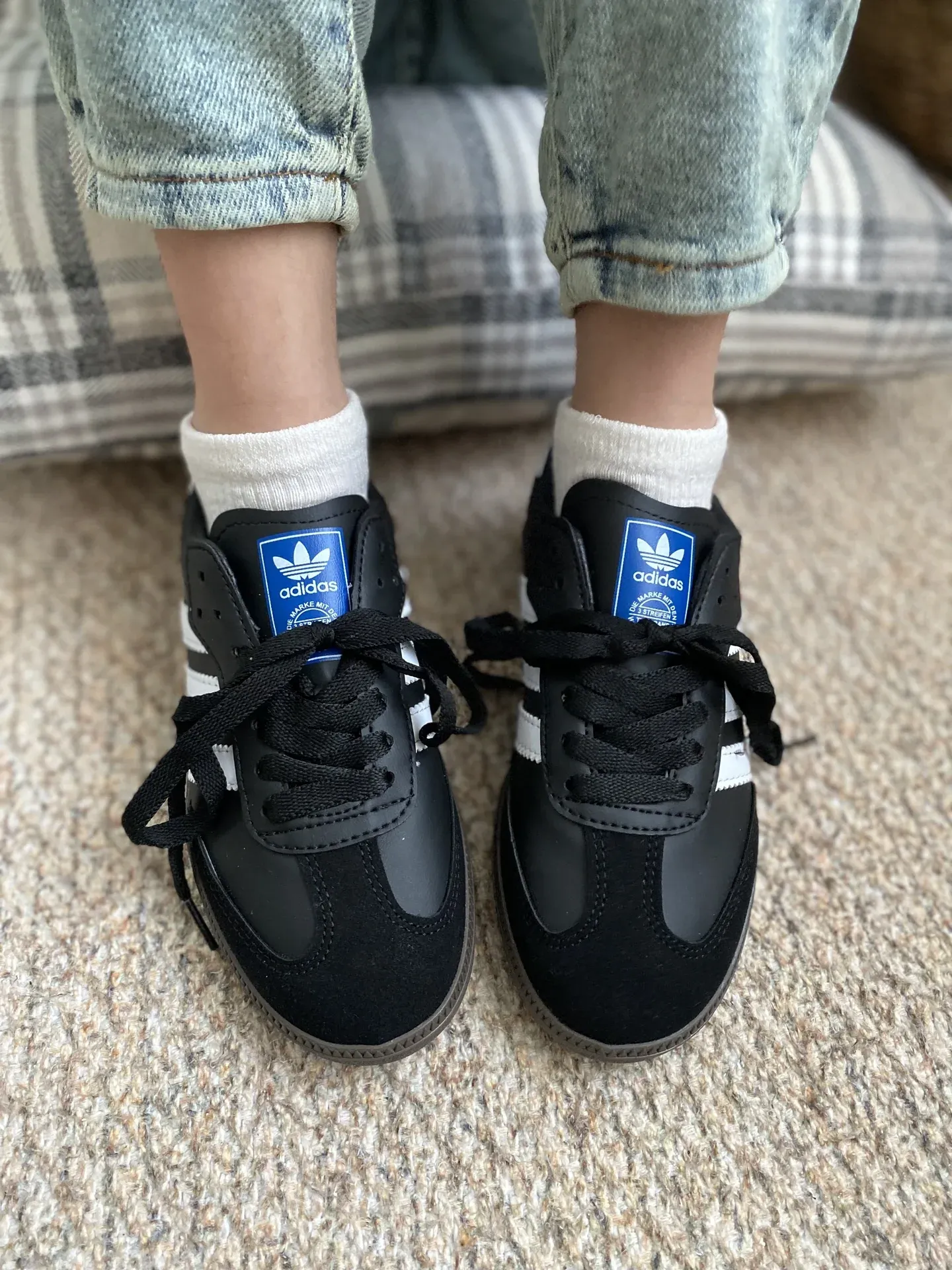 Adidas Samba Siyah – Beyaz Şeritli